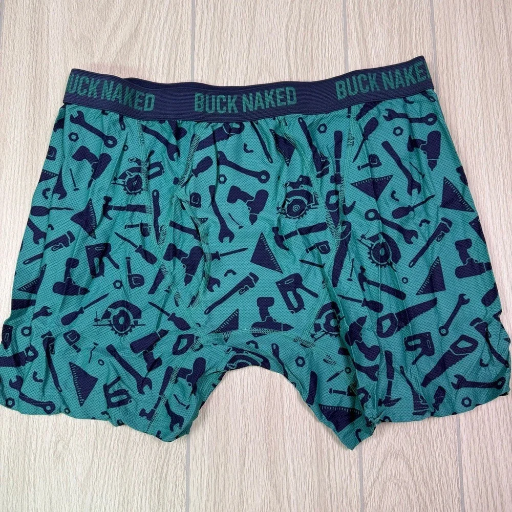 Duluth Trading Co Teal and Navy Boxer Briefs